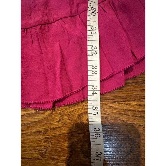 IRO Women's Lace Ruffle Zestful Mini Dress Pink Size 34 NWT Designer Fashion - Picture 8 of 8